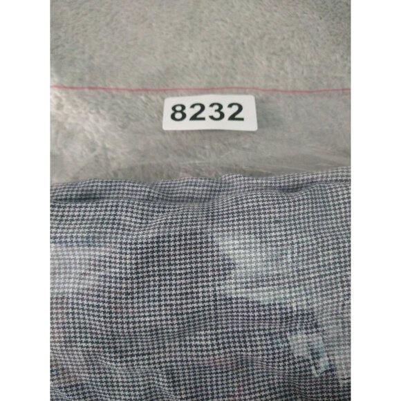 Orvis Shirt Mens XXL 2XL Black White Micro Houndstooth Linen Long Sleeve Casual - Picture 9 of 9